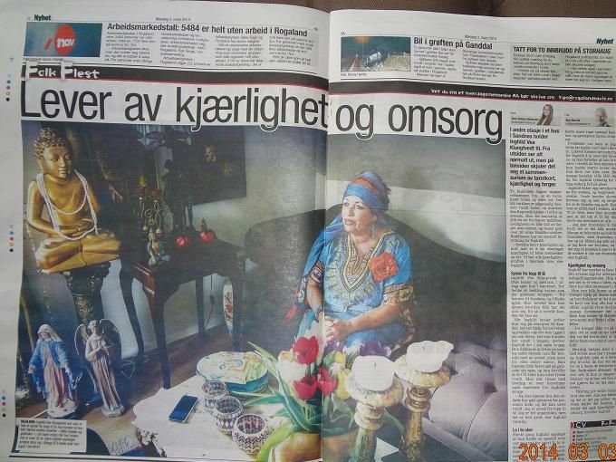 Reportasje fra Rogalands AVIS 2014