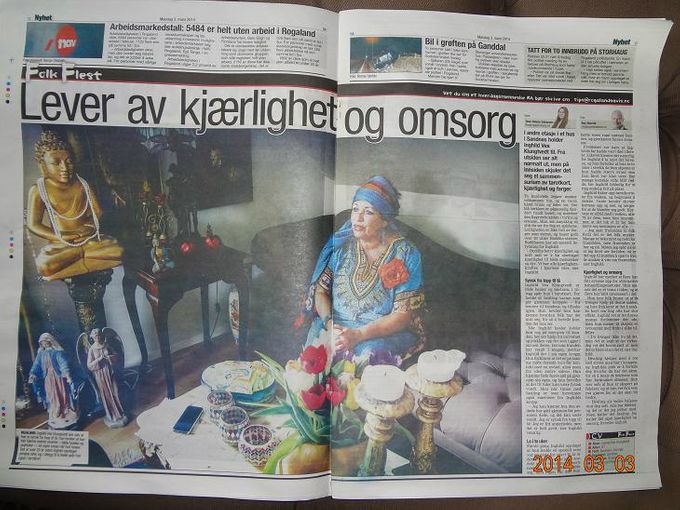 Reportasje fra Rogalands AVIS 2014